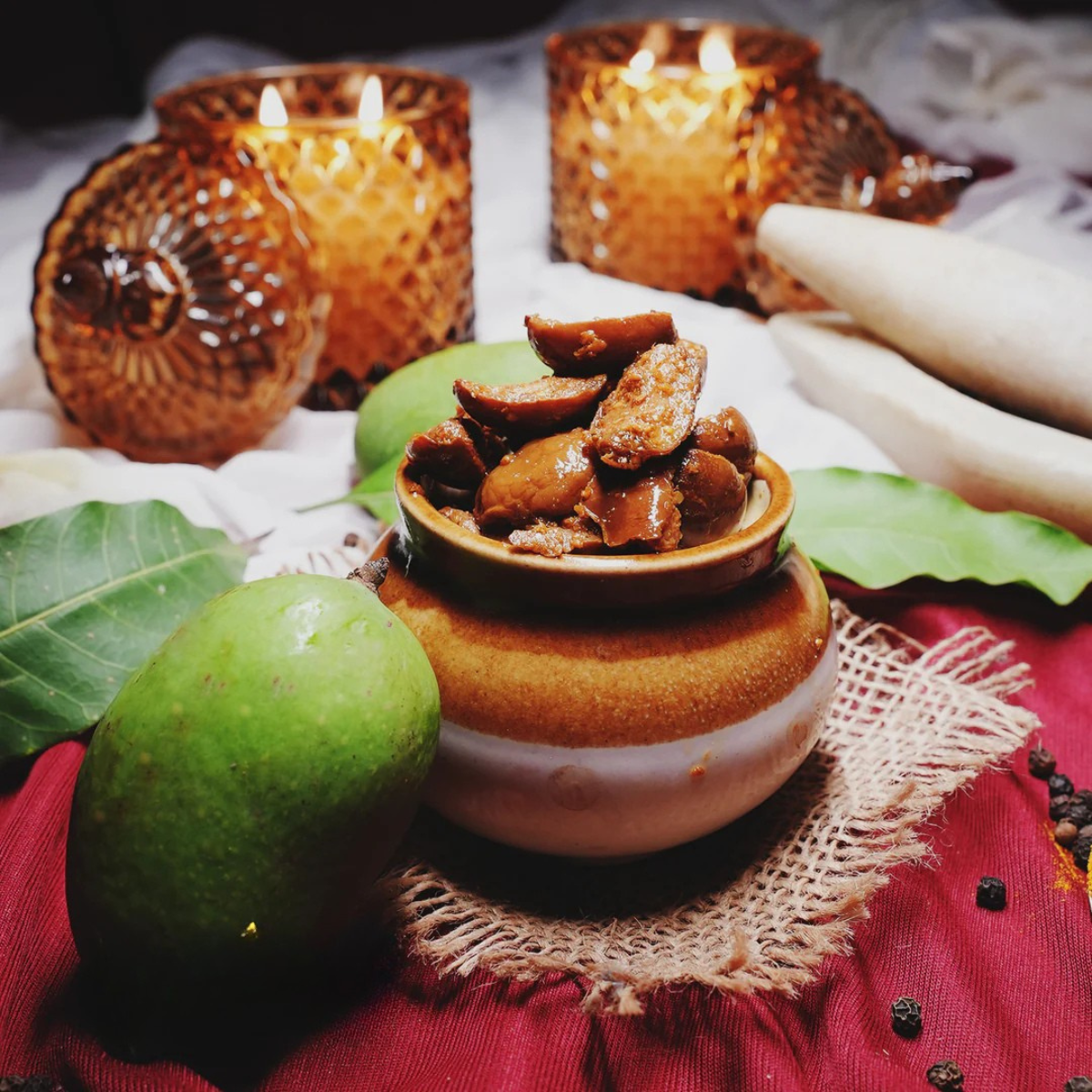 Raw Mango Pickle (Kachi Kairi)